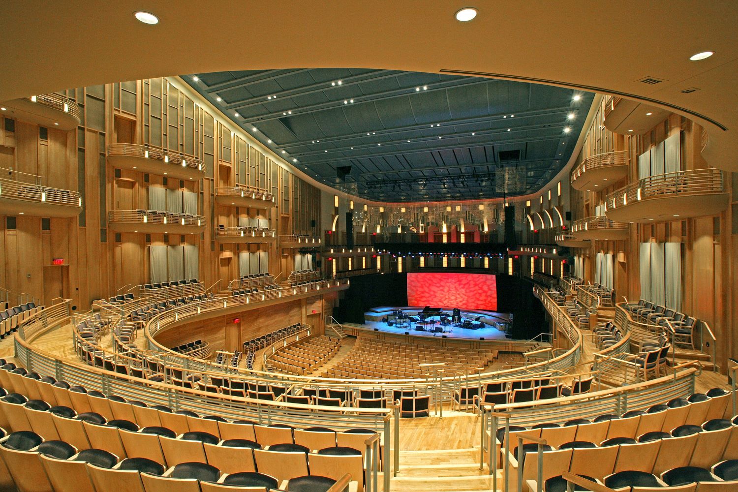 Strathmore Interior Concert Hall Set Up