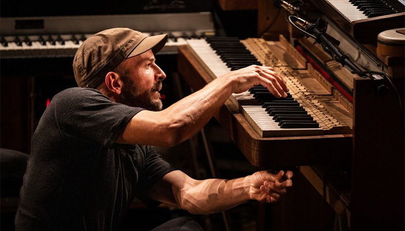 Nils Frahm Mucking About With Multiple Pianos