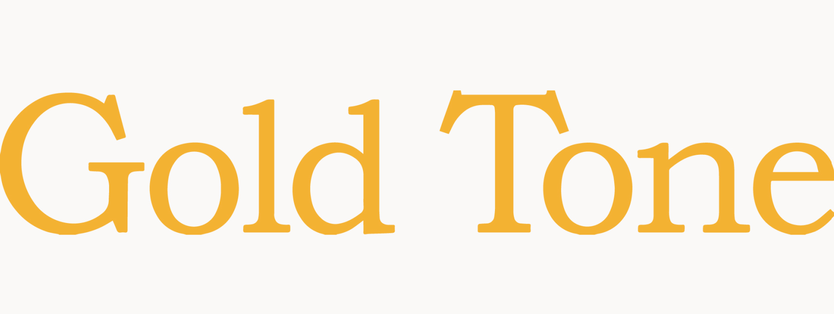 Gold Tone Logo